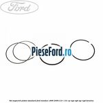 Set segmenti piston standard Ford Mondeo 1996-2000 2.0 i 131 cp NGA, NGB, NGC, NGD benzina