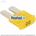 Siguranta 20 A galbena tip lama Ford Fiesta 2017-2023 1.0 EcoBoost 101 cp
