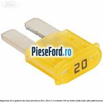 Siguranta 20 A galbena tip lama Ford Focus 2011-2014 1.0 EcoBoost 100 cp
