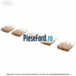 Siguranta 5 A bronz 3 pini Ford Focus 2008-2011 2.0 TDCi 136 cp G6DA, G6DB, G6DD, G6DG diesel