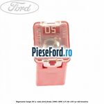 Siguranta lunga 50 A , rosie Ford Fiesta 1989-1996 1.8 16V 105 cp RDB benzina