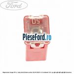 Siguranta lunga 50 A , rosie Ford Fiesta Active 2018-2023 1.0 EcoBoost 101 cp