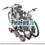 Suport 2 biciclete spate Uebler F22 Ford Grand C-Max 2011-2015 1.6 Ti 125 cp PNDA, PNDD benzina