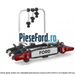 Suport 3 biciclete spate, Uebler I31 rabatabil Ford Tourneo Connect 2013-2018 1.6 EcoBoost 150 cp JQGA benzina