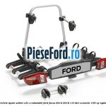 Suport 3 biciclete spate, Uebler X31-S rabatabil Ford Focus 2014-2018 1.6 TDCi ECOnetic 105 cp