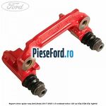 Suport etrier spate rosu Ford Fiesta 2017-2023 1.0 EcoBoost mHEV 125 cp B7JA, B7JB, B7JC Hybrid
