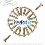 Surub autofiletant cromat Ford Fiesta 1996-2001 1.25 i 16V 75 cp