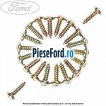 Surub autofiletant cromat Ford Scorpio 2.0 i 115 cp