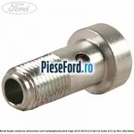 Surub banjo conducta alimentare ulei turbosuflanta Ford Edge 2016-2018 2.0 TDCi Bi-Turbo 210 cp T9CE, T9CF diesel