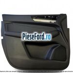 Tapiterie fata usa stanga echipare salerno ebony vinilin Ford S-Max 2007-2014 2.0 EcoBoost 240 cp