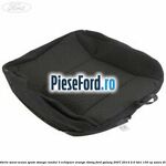 Tapiterie sezut scaun spate stanga randul 3 echipare orange ebony Ford Galaxy 2007-2014 2.0 TDCi 130 cp