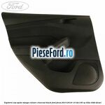 Tapiterie usa spate stanga culoare charcoal black Ford Focus 2014-2018 1.6 TDCi 95 cp
