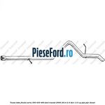 Teava toba finala seria 350/430/460 Ford Transit 2006-2014 2.4 TDCi 115 cp JXFA, JXFC diesel