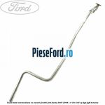 Teava toba intermediara cu racord flexibil Ford Fiesta 2005-2008 1.6 16V 100 cp FYJA, FYJB benzina