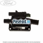 Termostat cu carcasa si senzor temperatura Ford Fiesta 2005-2008 1.6 TDCi 90 cp