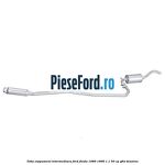 Toba esapament intermediara Ford Fiesta 1989-1996 1.1 50 cp