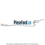 Toba esapament intermediara Ford Fiesta 1989-1996 1.1 54 cp GUD, GUE benzina