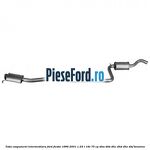 Toba esapament intermediara Ford Fiesta 1996-2001 1.25 i 16V 75 cp
