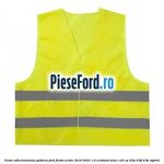 Vesta reflectorizanta galbena Ford Fiesta Active 2018-2023 1.0 EcoBoost mHEV 125 cp B7JA, B7JB, B7JC Hybrid