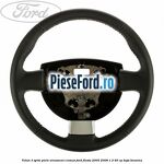 Volan 3 spite piele ornament cromat Ford Fiesta 2005-2008 1.3 60 cp